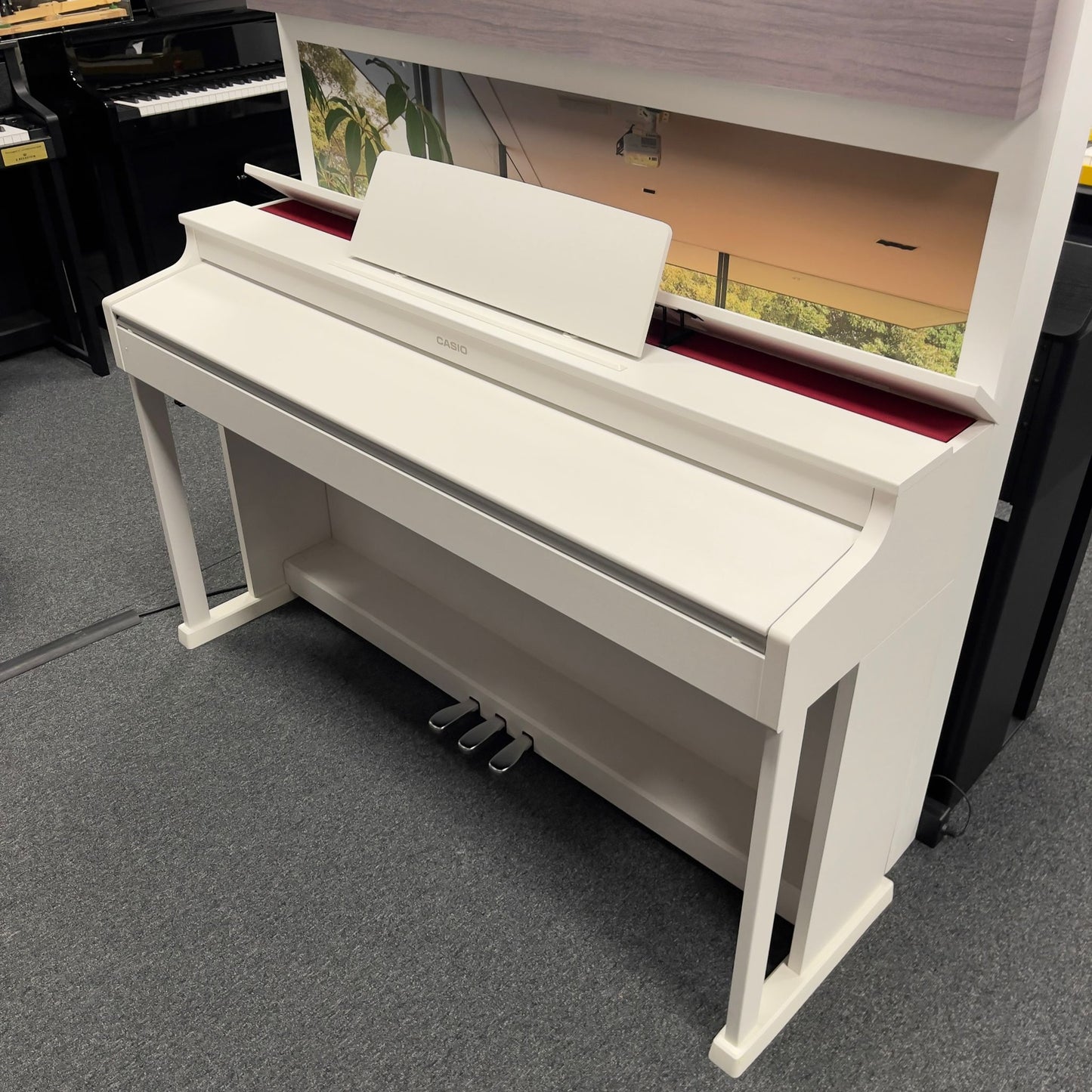 Casio AP470 Satin White Digital Piano; Serial Number: 943CDC505000785AAB | Ex Display