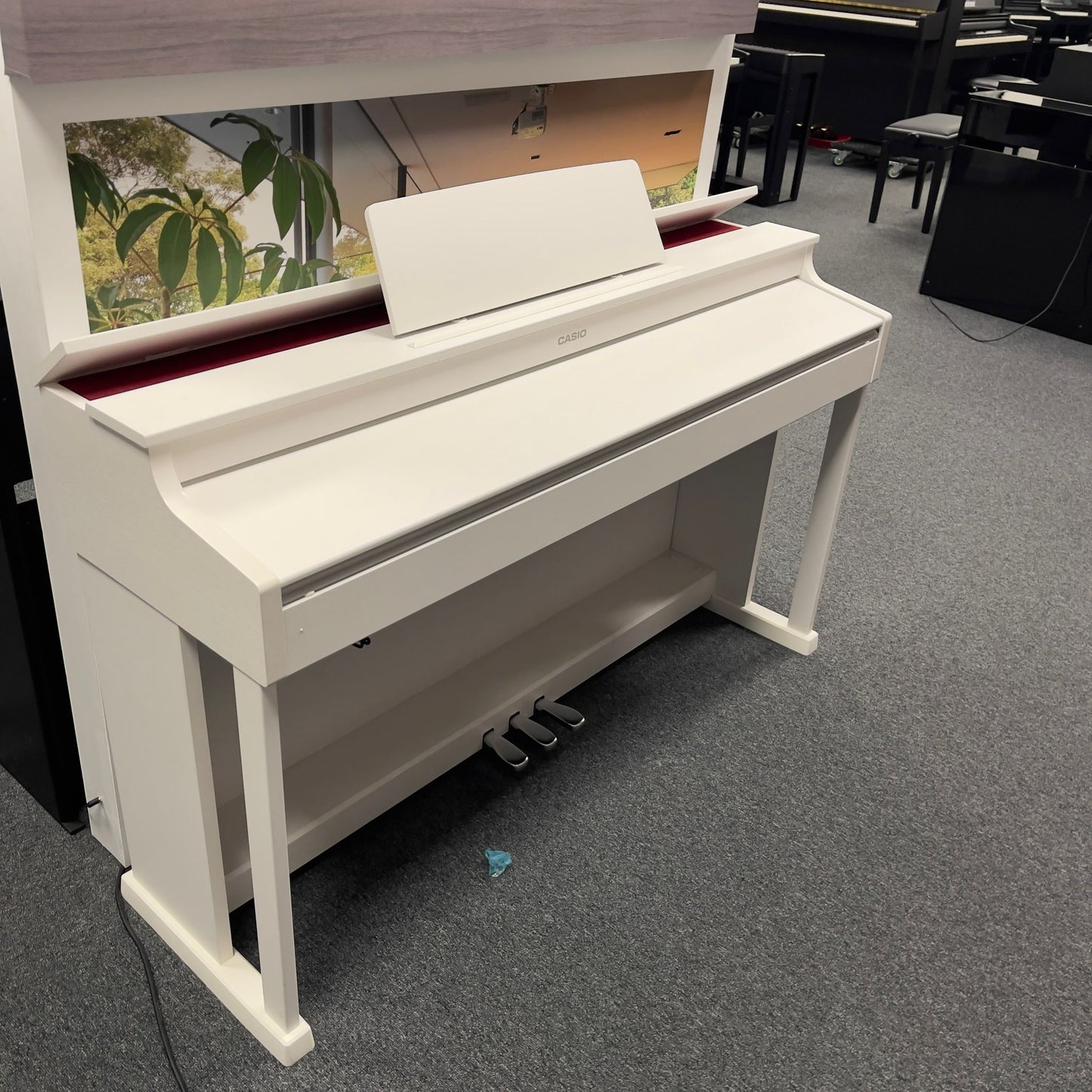 Casio AP470 Satin White Digital Piano; Serial Number: 943CDC505000785AAB | Ex Display
