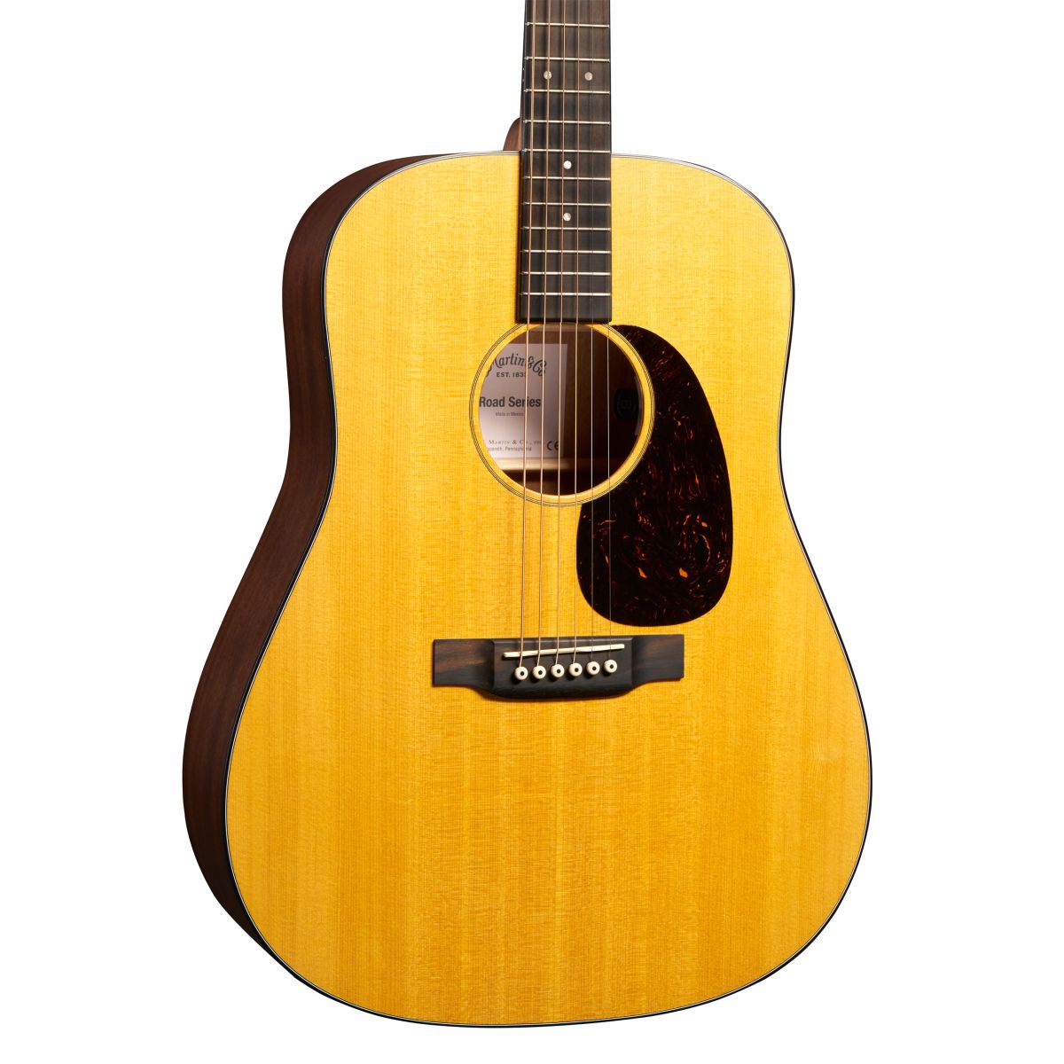 Martin D-10E Retro Road Series Acoustic Guitar; Natural