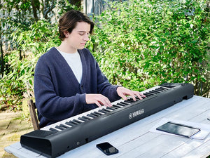 Yamaha Piaggero NP35 Smart Portable Piano; White
