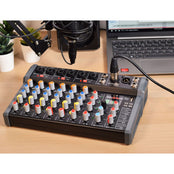 Citronic CMA6 6 Channel Compact Mixer with FX and Bluetooth