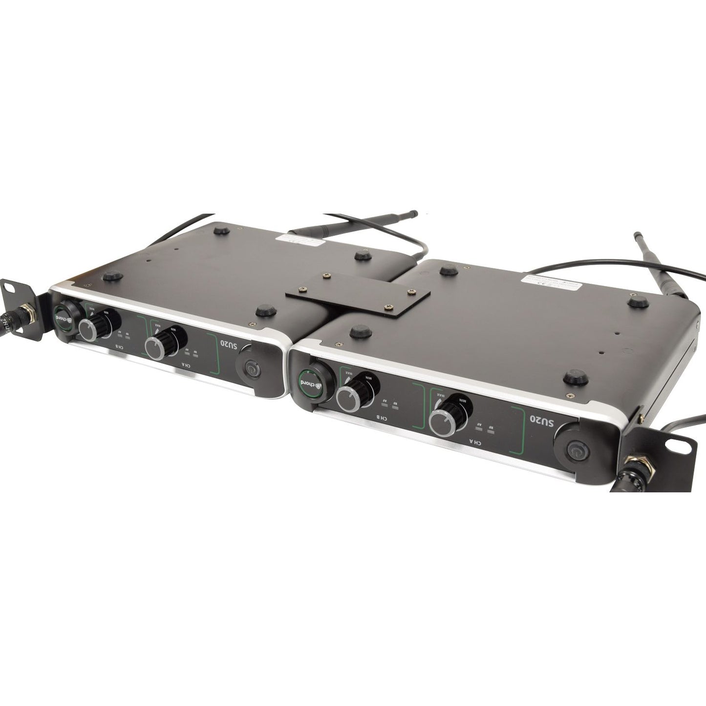 Chord UHF Wireless Microphone System; Dual Handheld / Headset