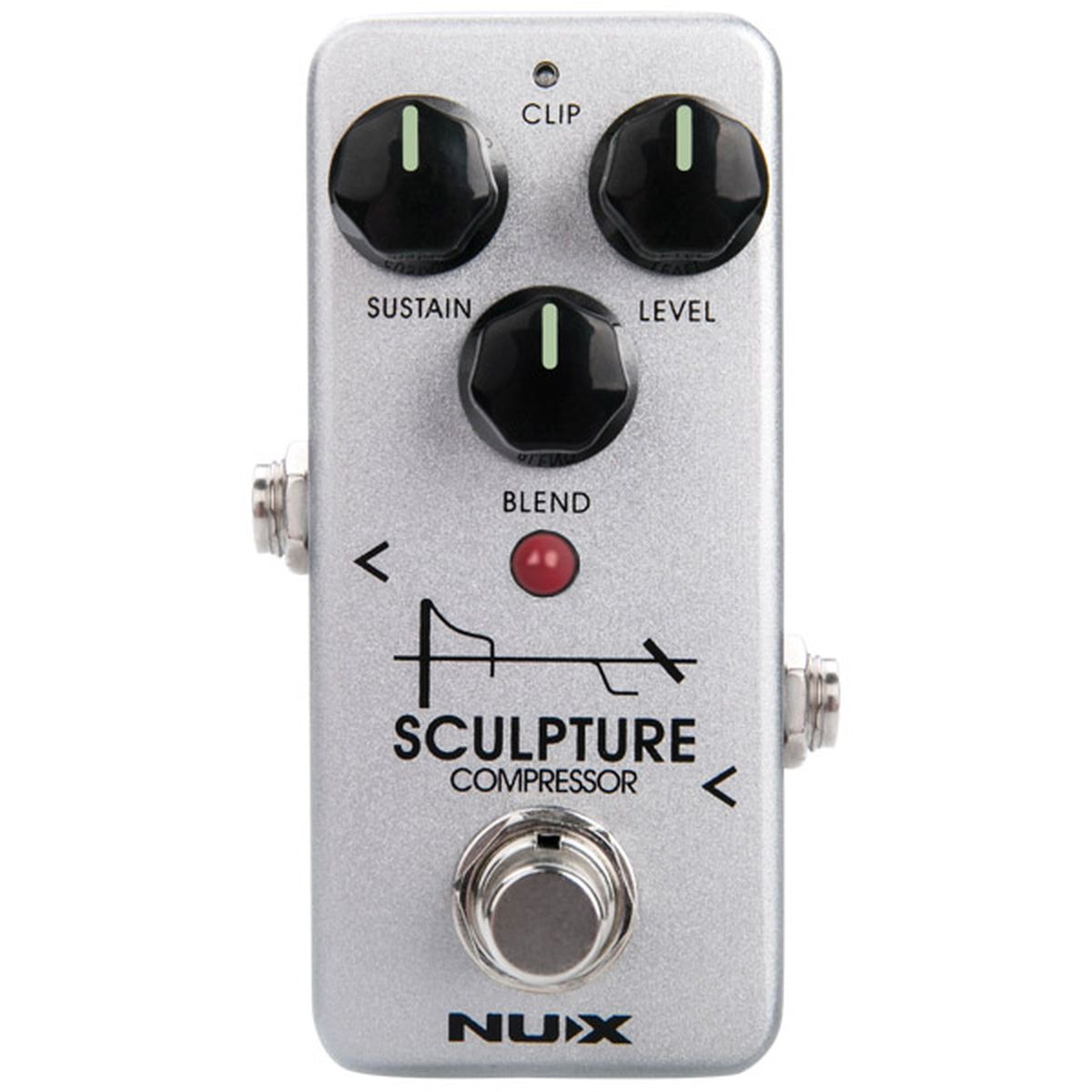 NUX Sculpture Compressor Pedal | With FREE Pedal Topper