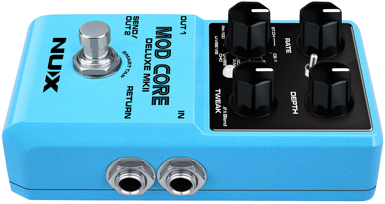 NUX Mod Core Deluxe mkII Pedal | With FREE Pedal Topper | Bonners