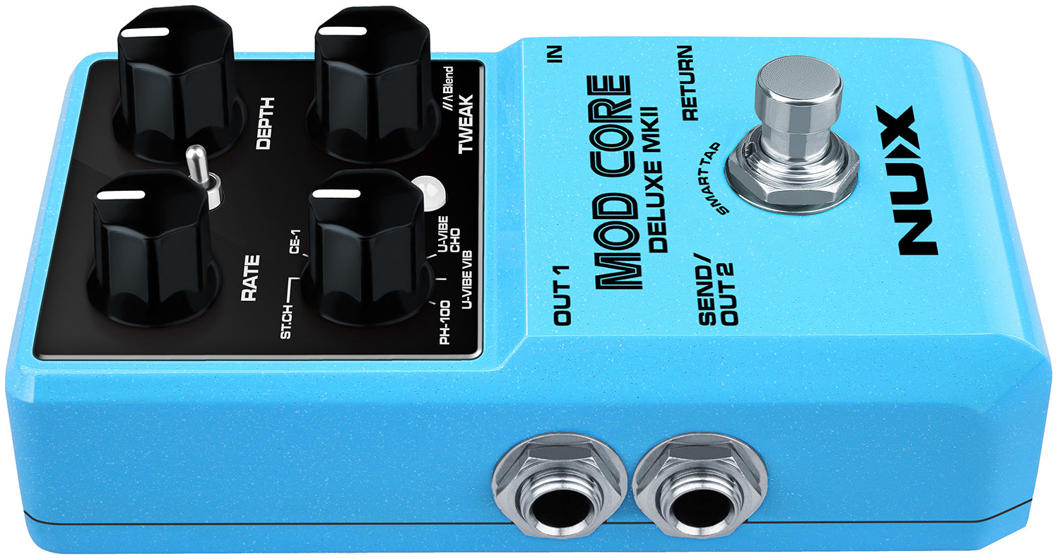 NUX Mod Core Deluxe mkII Pedal | With FREE Pedal Topper | Bonners
