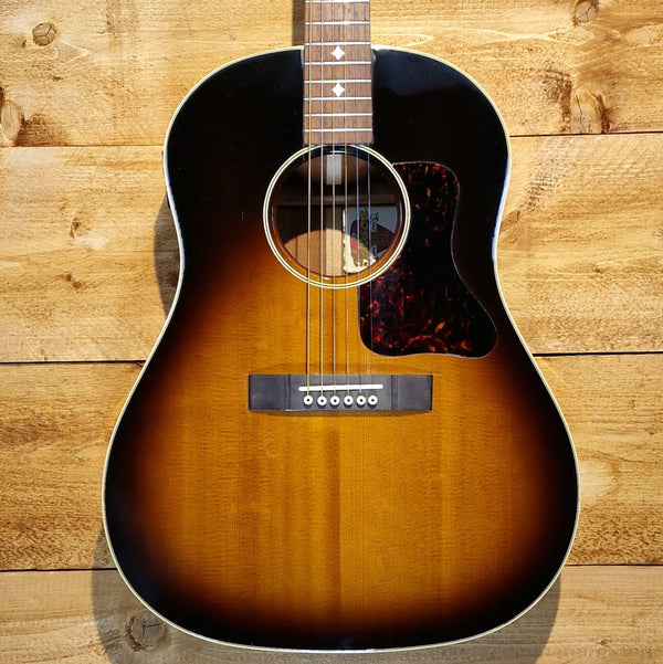 Second Hand Gibson 1994 Gibson Chicago J-35 Sunburst 100th Anniversary Acoustic Guitar: Serial No: 91814046