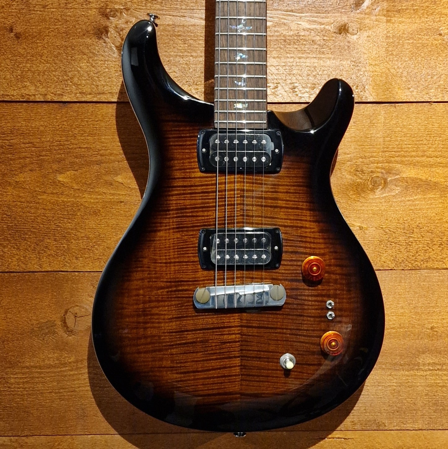 PRS SE Pauls Black Gold Sunburst Guitar