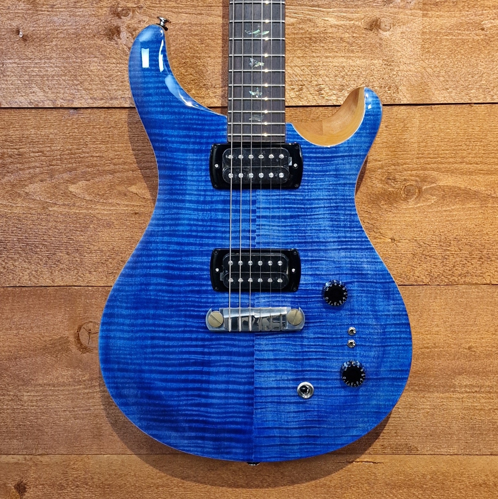 PRS SE Pauls Faded Blue Guitar | Bonners Music