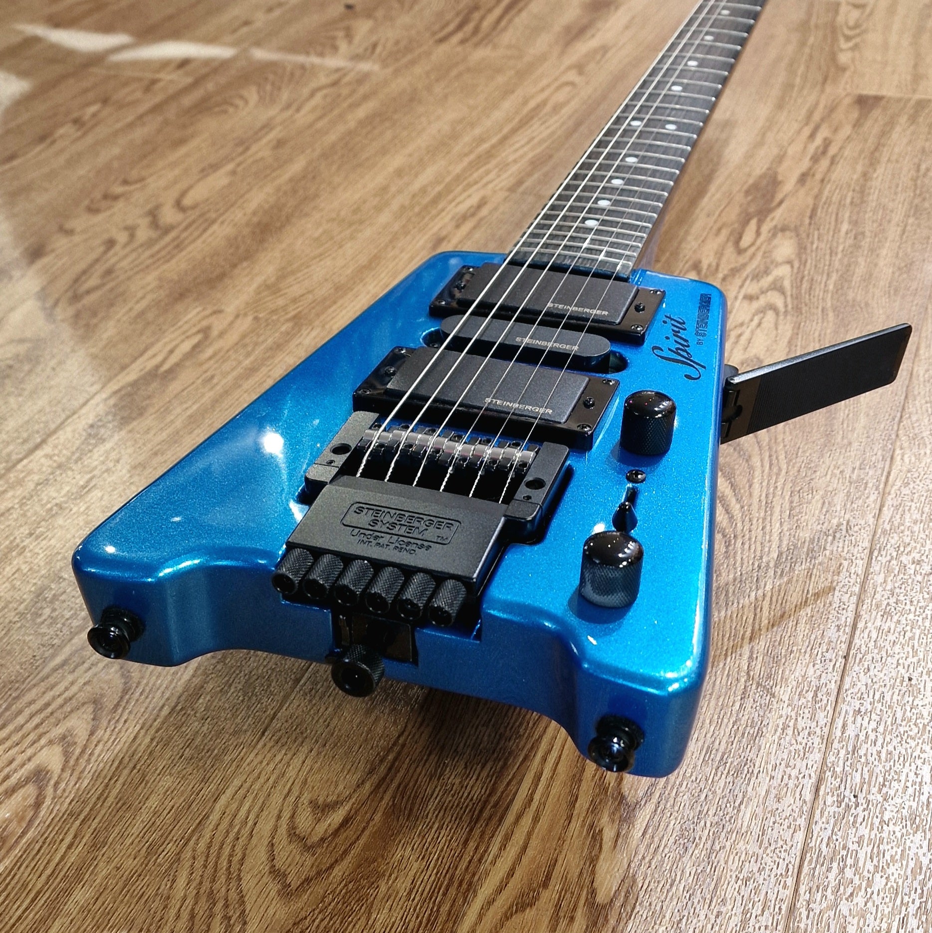 Second Hand Steinberger Spirit Pro; Blue ; Serial No 20011530523 