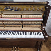 Welmar 126 Upright; Polished Mahogany: Serial No: 106915 | Second Hand