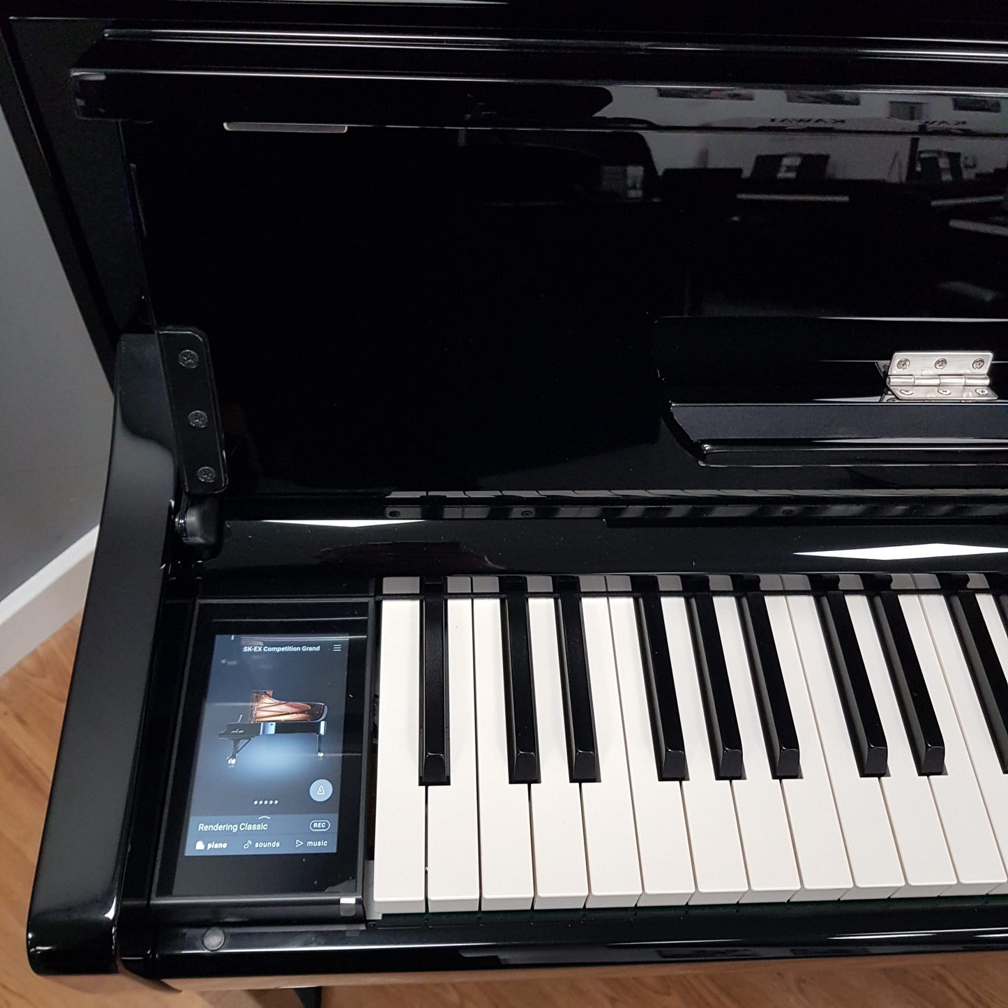 Kawai CA901PE Polished Ebony Digital Piano Incl Matching Stool; Serial No: G865403 | Ex-Display