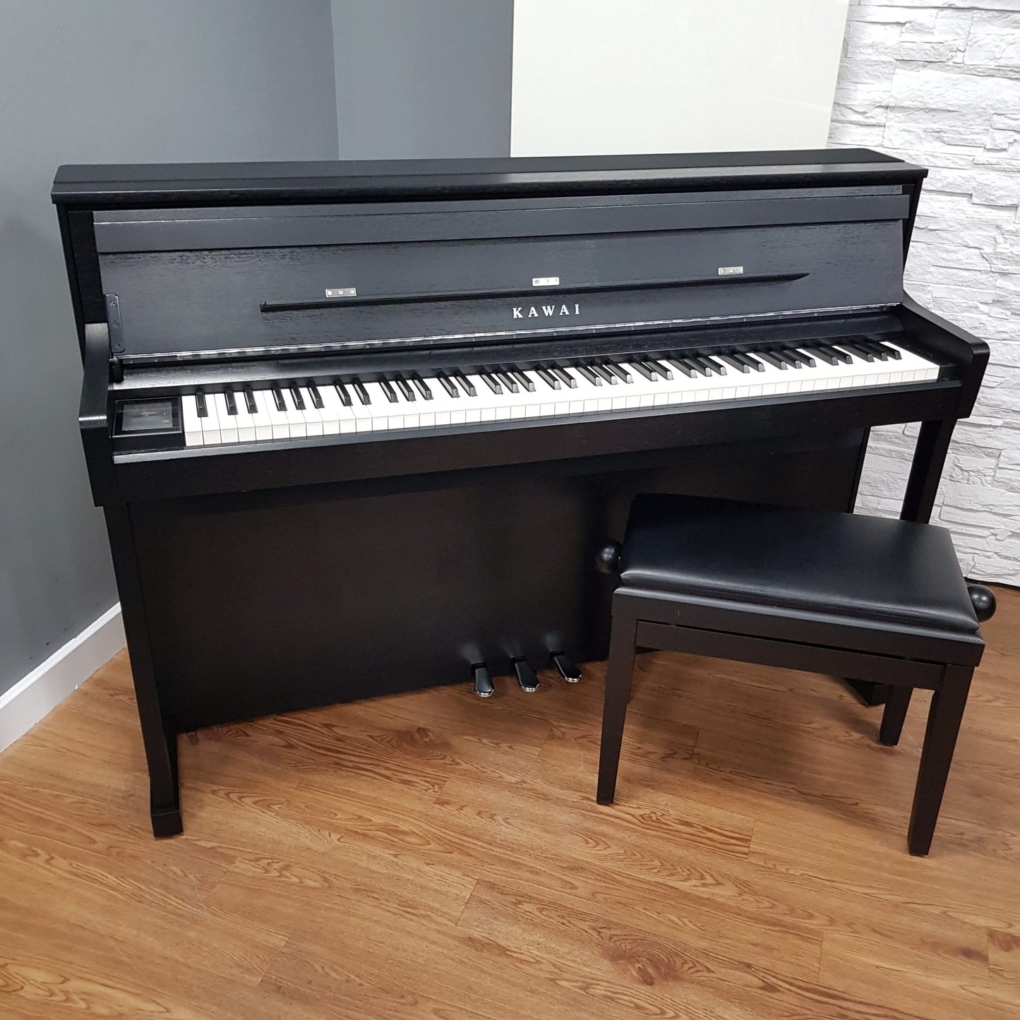Kawai CA901 Black Digital Piano Incl Matching Stool; Serial No: G847382 | Ex-Display