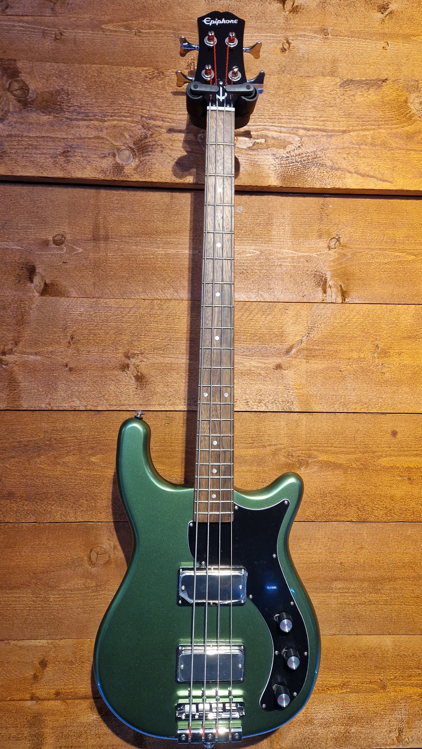 Epiphone Embassy Bass; Wanderlust Green Metallic