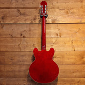 Epiphone Riviera; Cherry with frequensator tail piece; Serial No: 10051501295 | Second Hand
