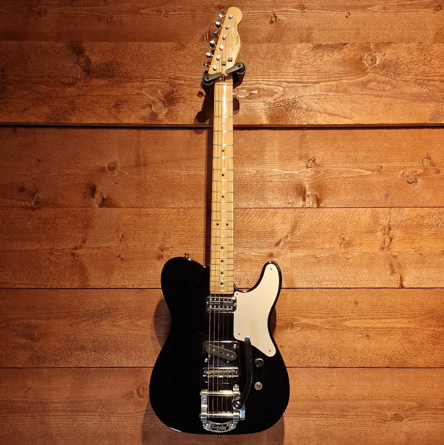 Squier Vintage Modified Cabronita Telecaster; Black with Bigsby (inc Hard Case): Serial No: ICS14128278 | Second Hand