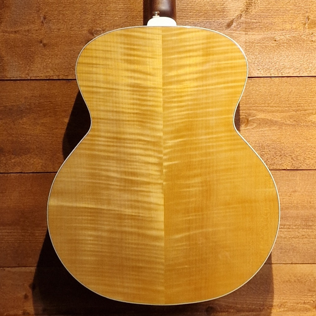 Guild F250E Jumbo Deluxe Acoustic Guitar; Blonde: Serial No: G32302330 | Second Hand