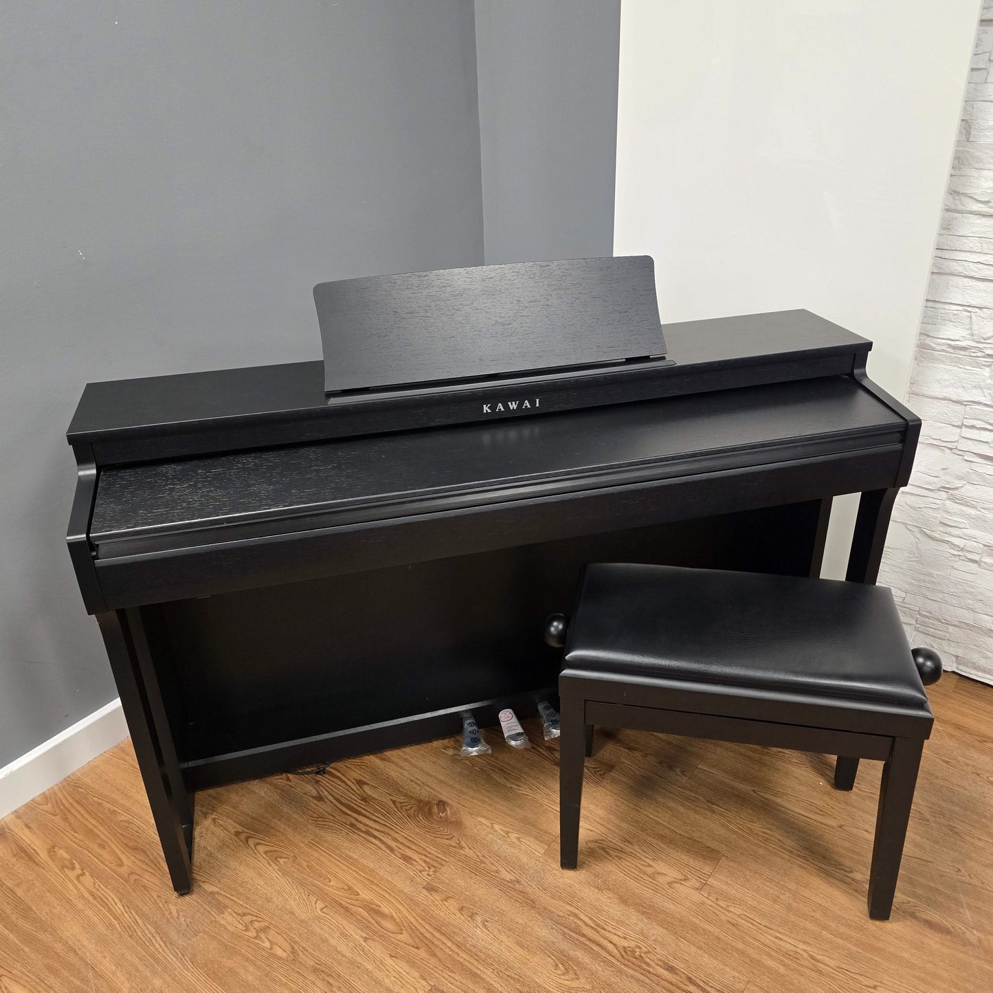 Kawai CN201B Satin Black Digital Piano Incl Matching Stool; Serial No: G680692 | Ex-Display