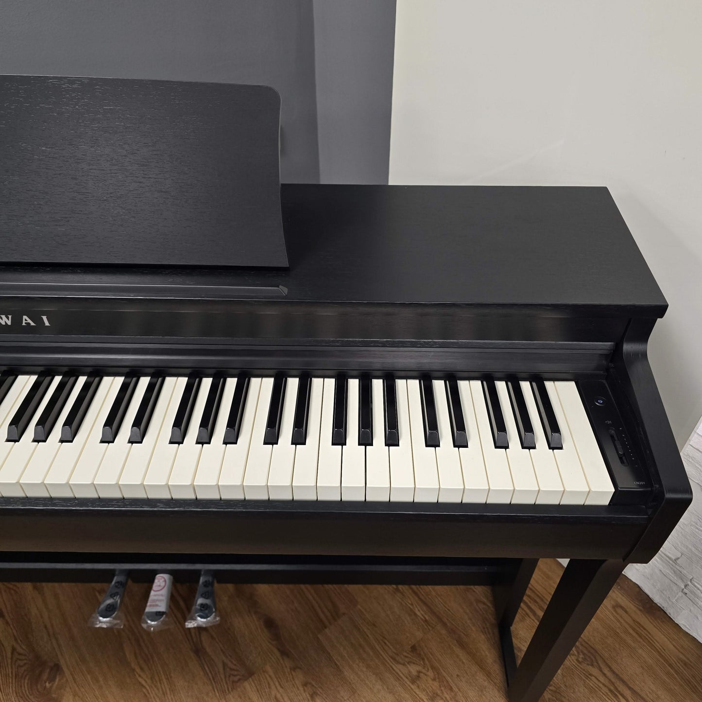 Kawai CN201B Satin Black Digital Piano Incl Matching Stool; Serial No: G680692 | Ex-Display