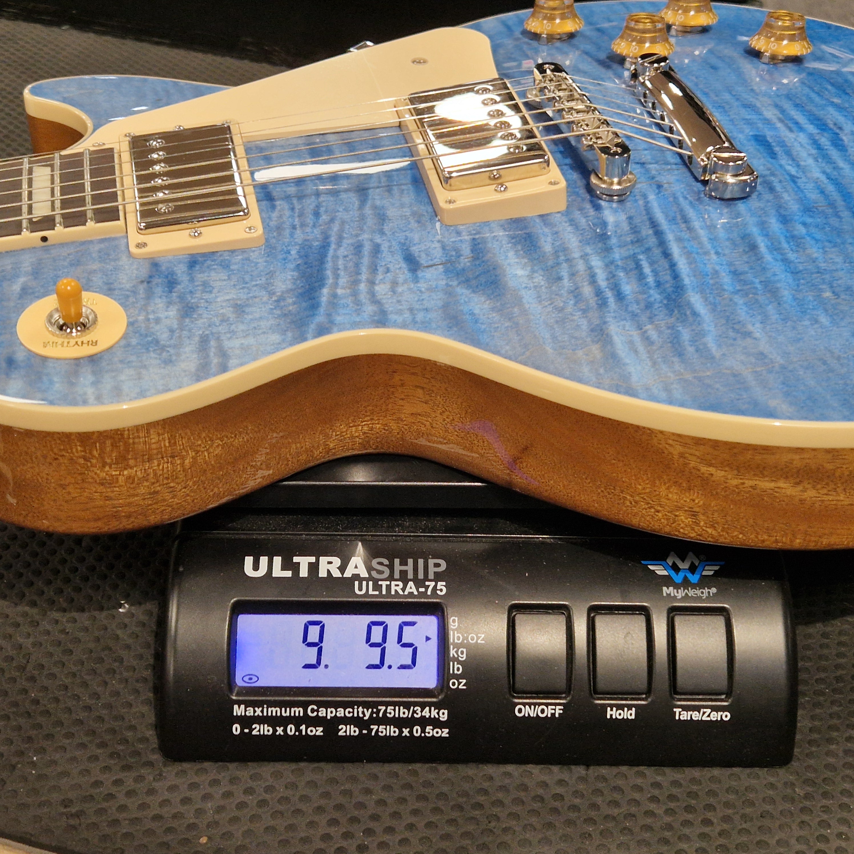 Gibson Les Paul Standard 50s Figured Top Ocean Blue | With 3 FREE