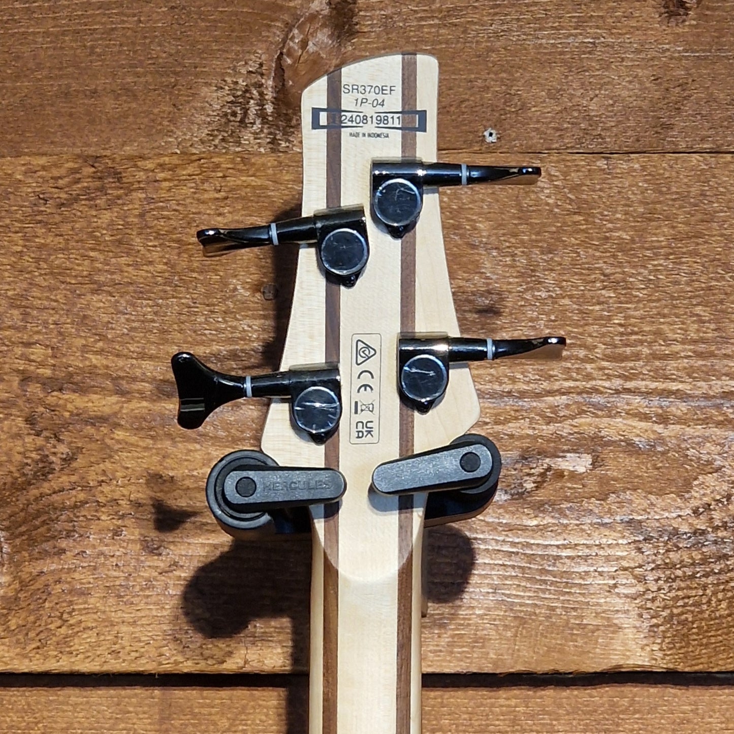 Ibanez SR370EF Fretless Electric Bass; Brown Burst: Serial No: I240819811 | Second Hand
