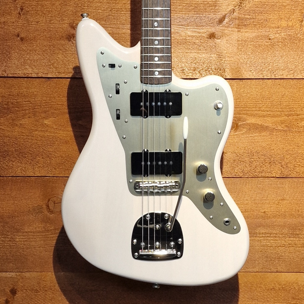 Squier FSR Jazzmaster Late 50s; White Blonde: Serial No: ICSG21006541 | Second Hand