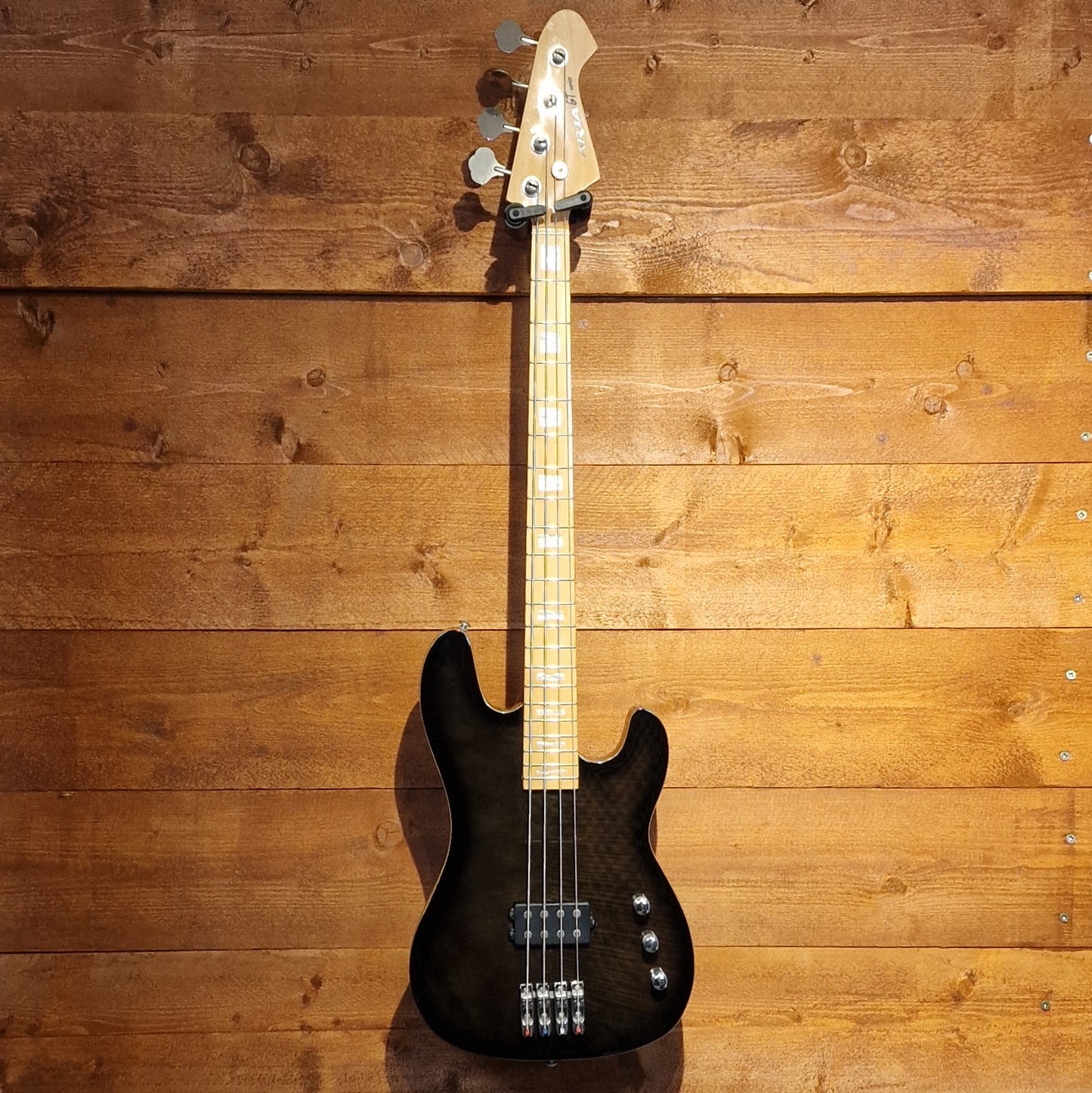 Aria GT Series Bass Guitar; Smokey Charcoal: Serial Number: 516050053 | Second Hand