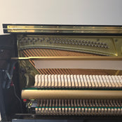 Yamaha U1 Upright Piano in Polished Ebony; Serial No: 6343060 | Second Hand