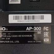 Casio AP300 Black Digital Piano Serial No: 958ADC549000559AAA | Ex Display