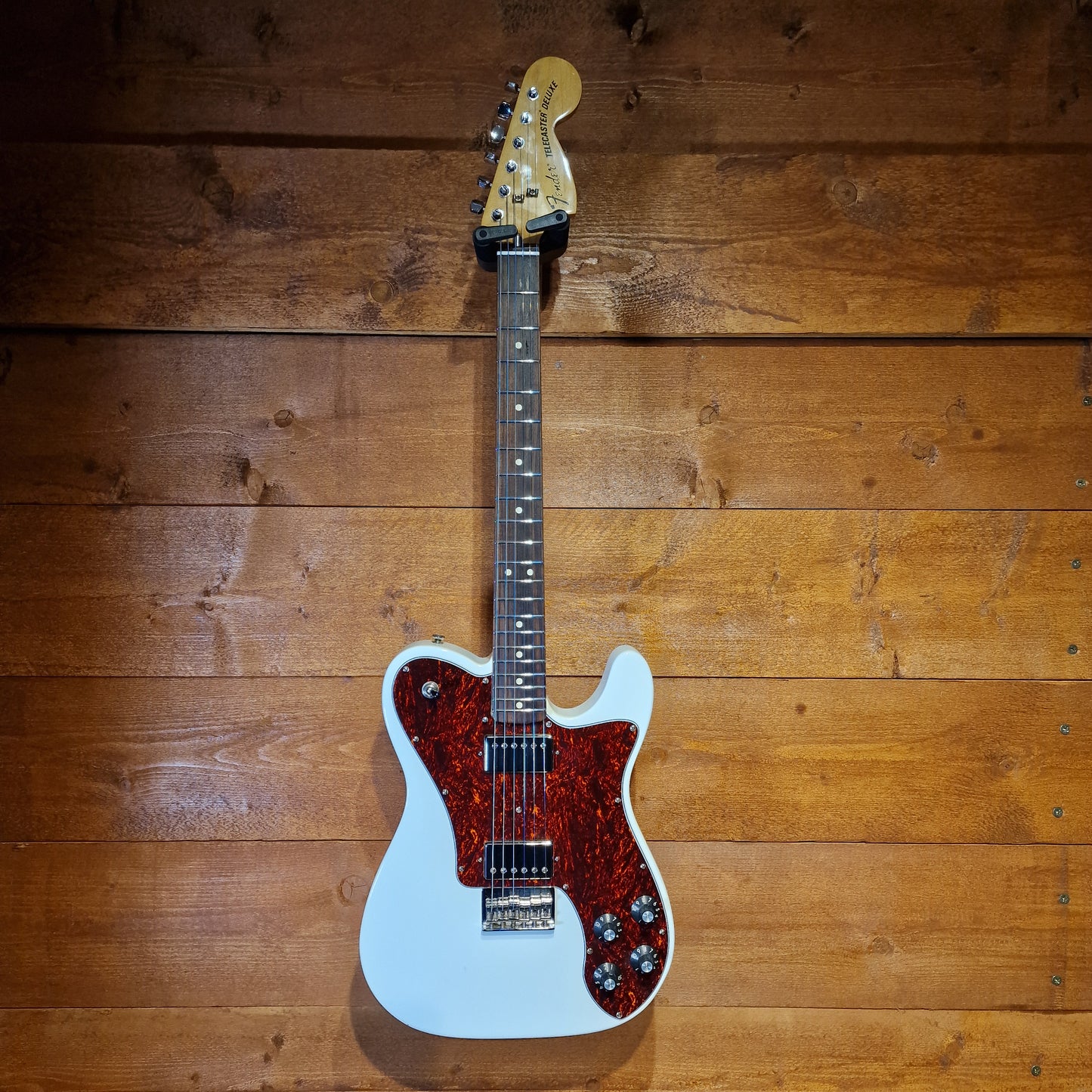Fender Chris Shiflett Telecaster Deluxe; Arctic White: Serial Number: MX13340463 | Second Hand