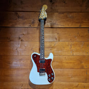 Fender Chris Shiflett Telecaster Deluxe; Arctic White: Serial Number: MX13340463 | Second Hand