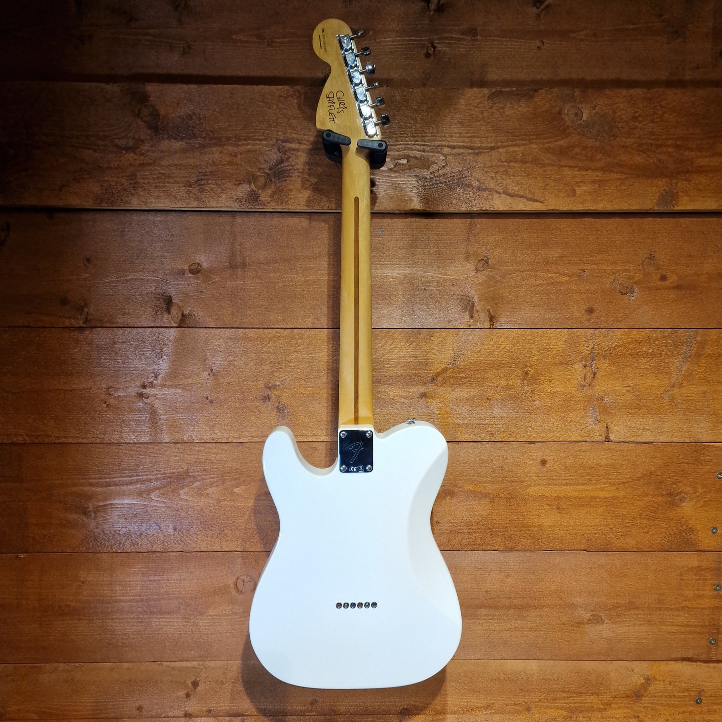 Fender Chris Shiflett Telecaster Deluxe; Arctic White: Serial Number: MX13340463 | Second Hand