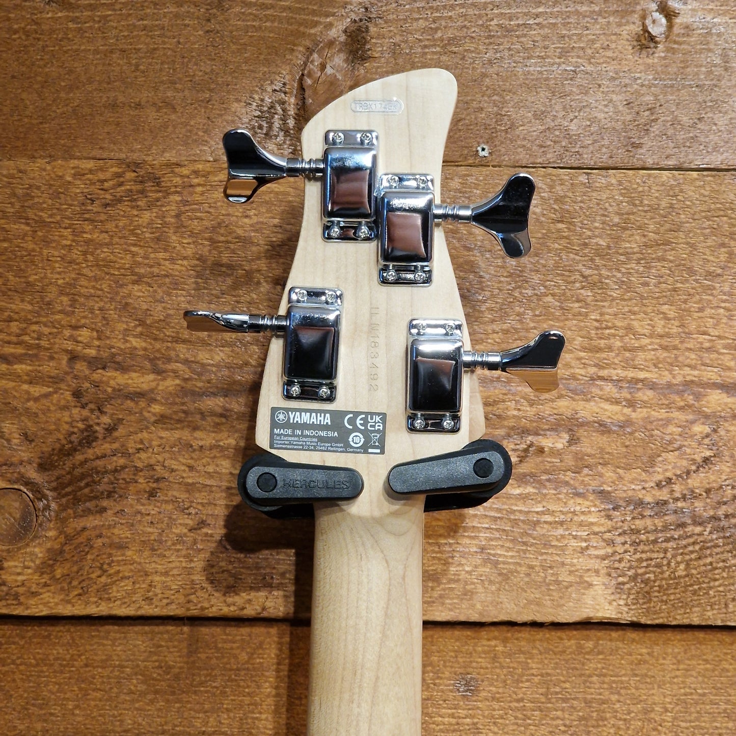 Yamaha TRBX174EWNT Exotic Wood Bass; Natural: Serial No: ILN183492 | Second Hand