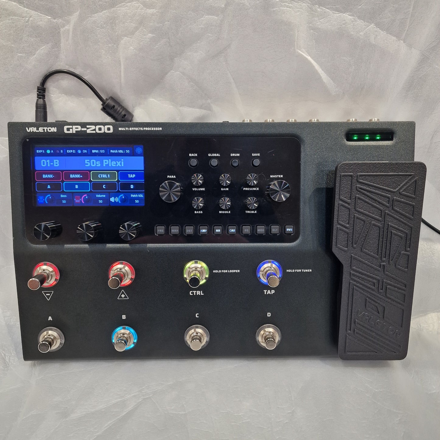 Valeton GP-200 Multi Effects Unit And Amp Modeller | Second Hand