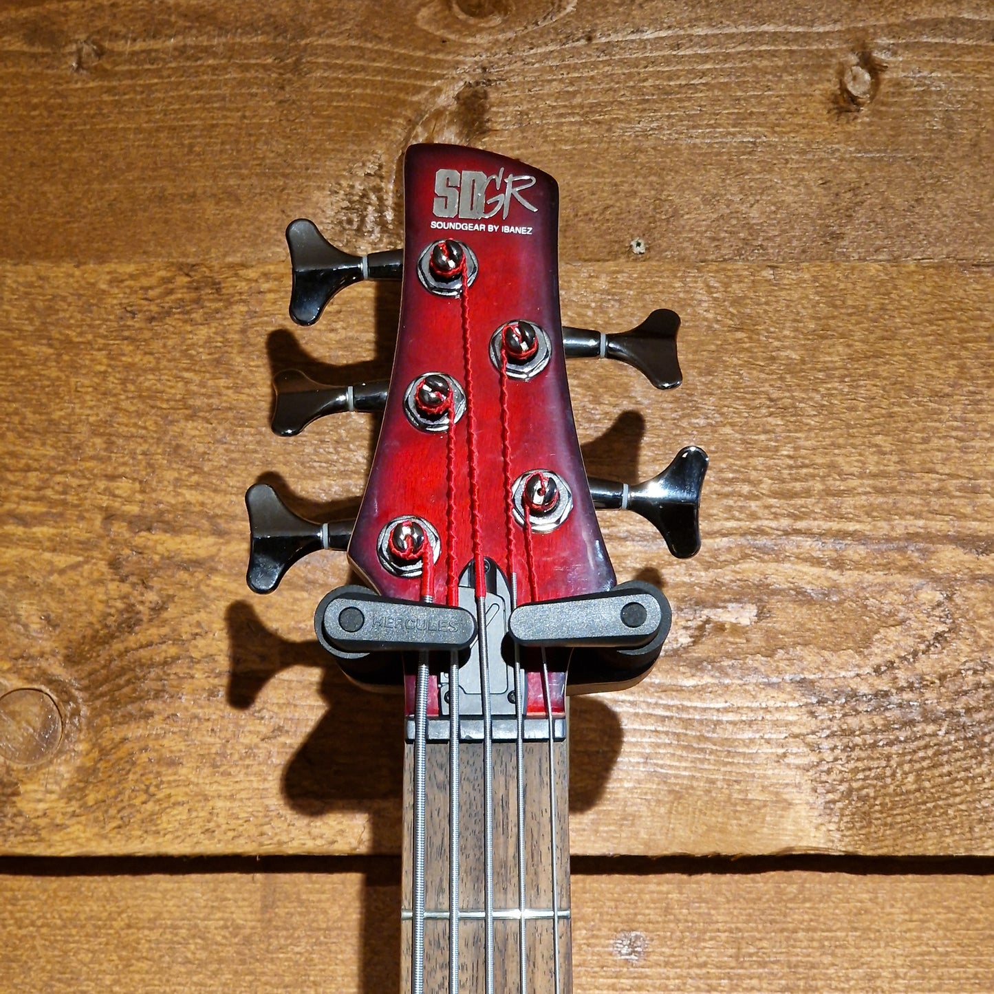 Ibanez SR375 Bass Guitar; Red Sunburst: Serial No: 1P-03 I150700428 | Second Hand