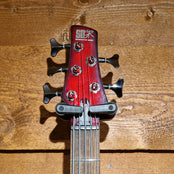 Ibanez SR375 Bass Guitar; Red Sunburst: Serial No: 1P-03 I150700428 | Second Hand