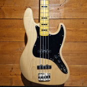 Squier Classic Vibe 70s Jazz Bass; Natural: Serial No: ICSH24024245 | Second Hand