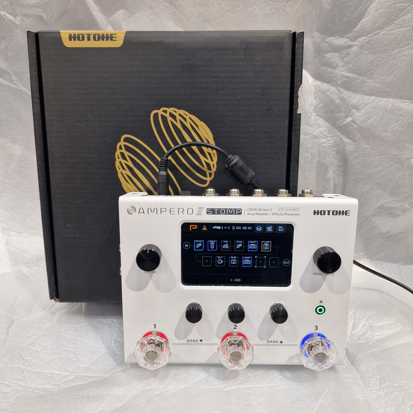 Hotone Ampero II Stomp Multi FX and Amp Modeller | Second Hand