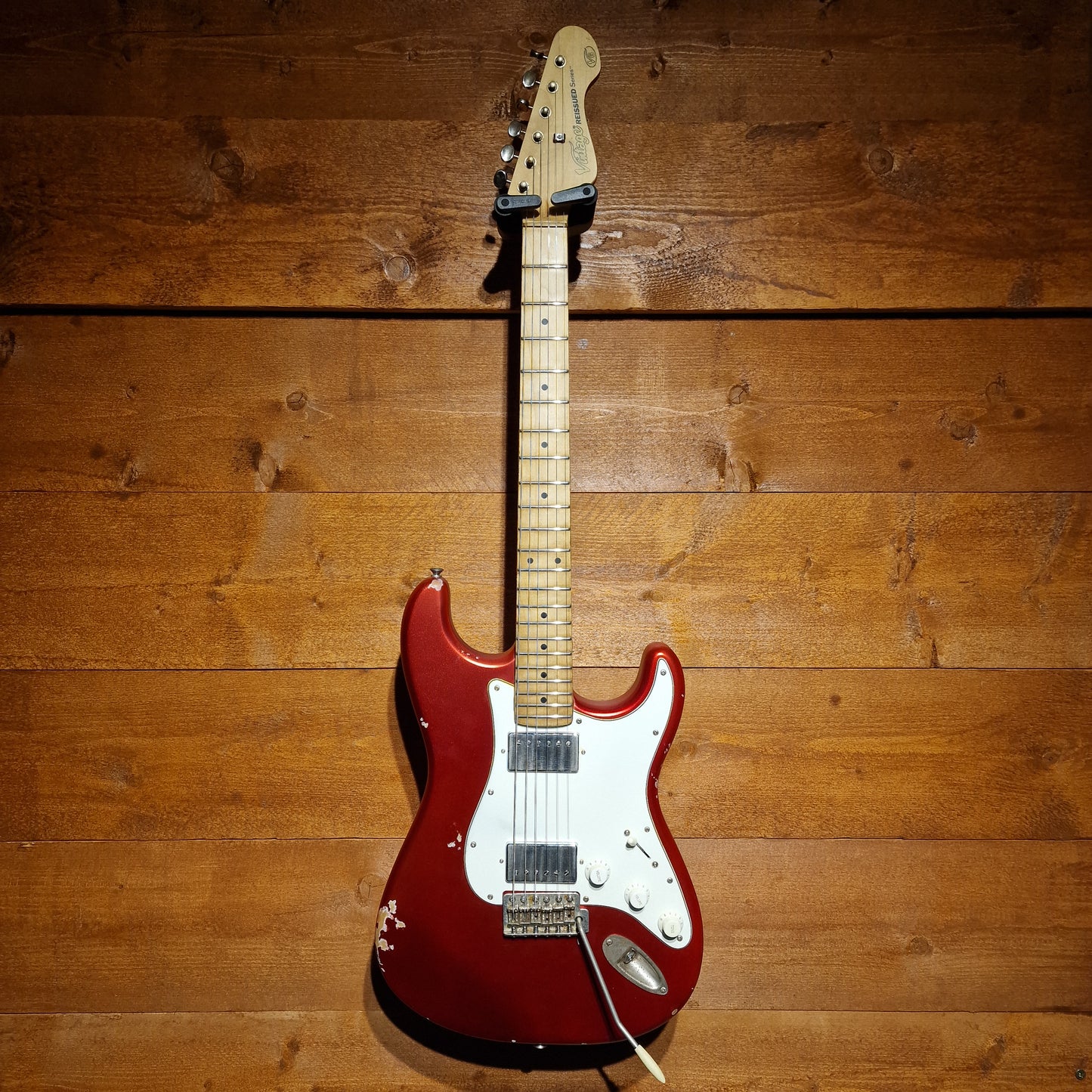 Vintage V6 ProShop Custom Build Lightly Distressed; Matt Candy Apple Red: Serial No: 121121367 | Second Hand