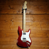 Vintage V6 ProShop Custom Build Lightly Distressed; Matt Candy Apple Red: Serial No: 121121367 | Second Hand