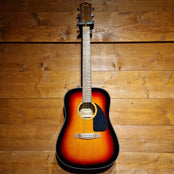 Fender CD-60 Dreadnought V3 Acoustic Guitar; Sunburst with Case: Serial No: IPS240703330 | Second Hand