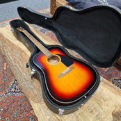 Fender CD-60 Dreadnought V3 Acoustic Guitar; Sunburst with Case: Serial No: IPS240703330 | Second Hand