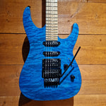 ESP LTD MH-203QM; See Thru Blue: Serial No: W122030255 | Second Hand