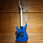 ESP LTD MH-203QM; See Thru Blue: Serial No: W122030255 | Second Hand