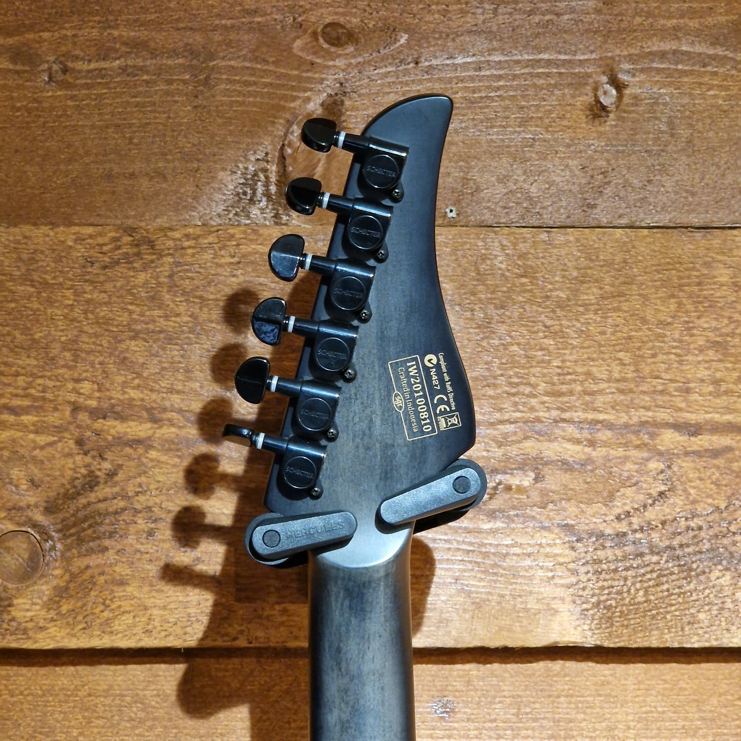 Schecter Banshee GT-FR; Satin Charcoal Burst: Serial No: IW20100810 | Second Hand
