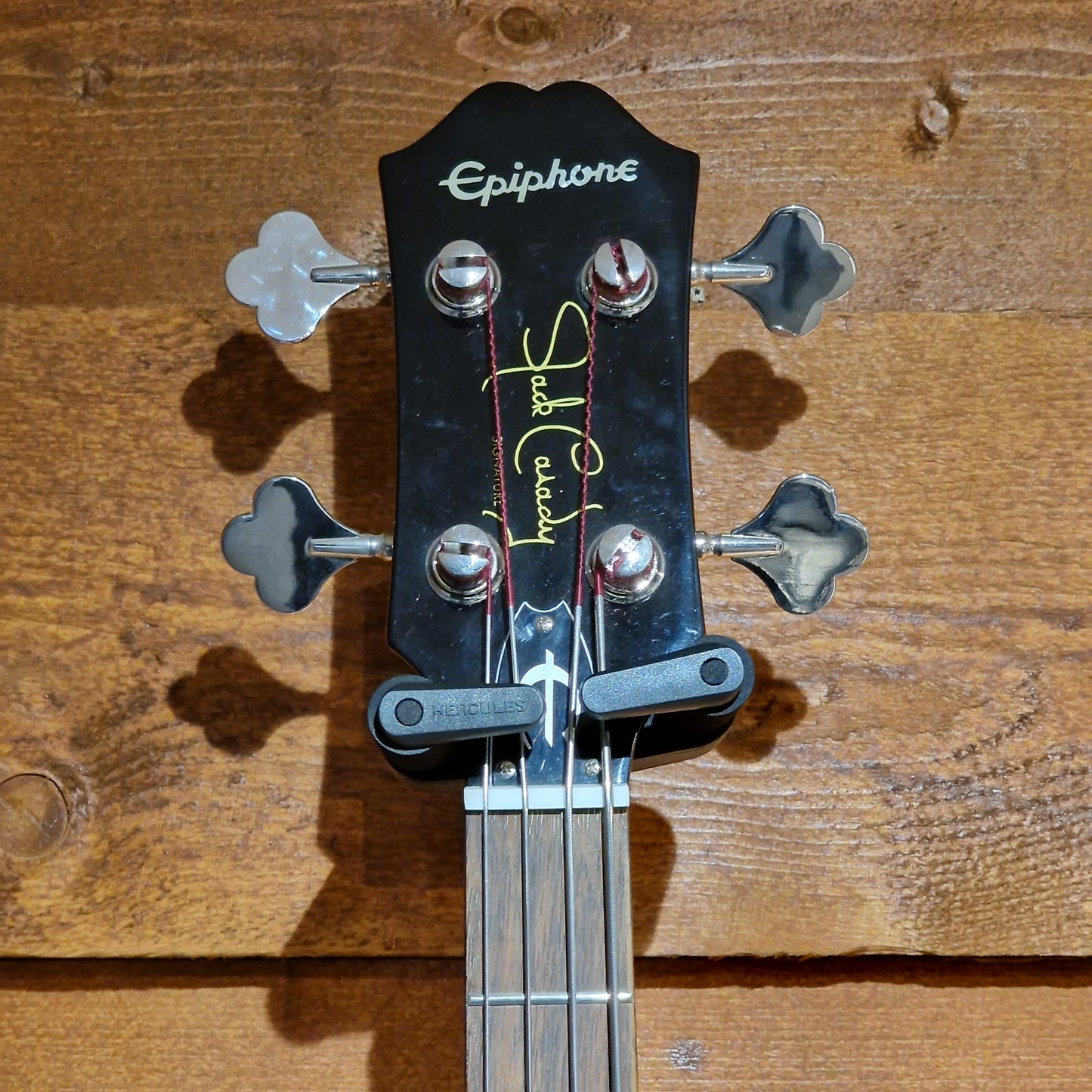 Epiphone Jack Casady Bass Left Handed; Metallic Gold: Serial No: 20021526990 | Second Hand