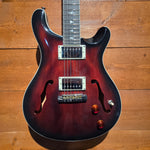 PRS SE Hollowbody Standard; Fire Red Burst: Serial No: CTCD08025 | Second Hand