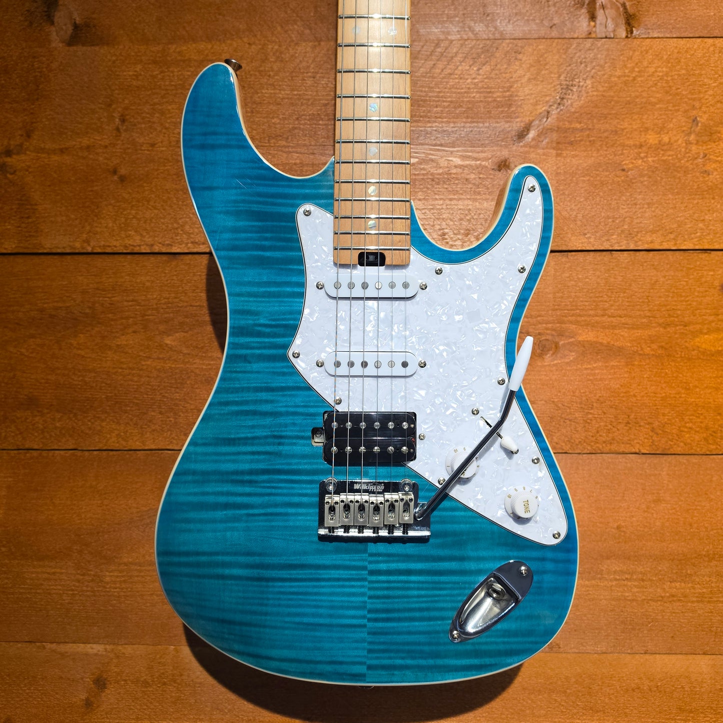 Aria Pro II 714-MK2 Fullerton; Turquoise Blue: Serial No: 41019070505 | Second Hand