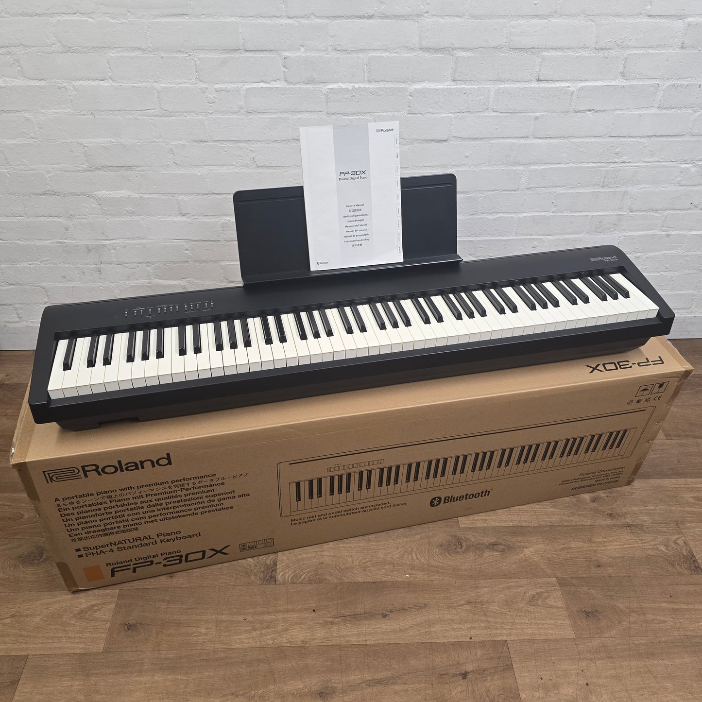 Roland FP30X Digital Piano Black; Serial No: G4R6399 | Second Hand