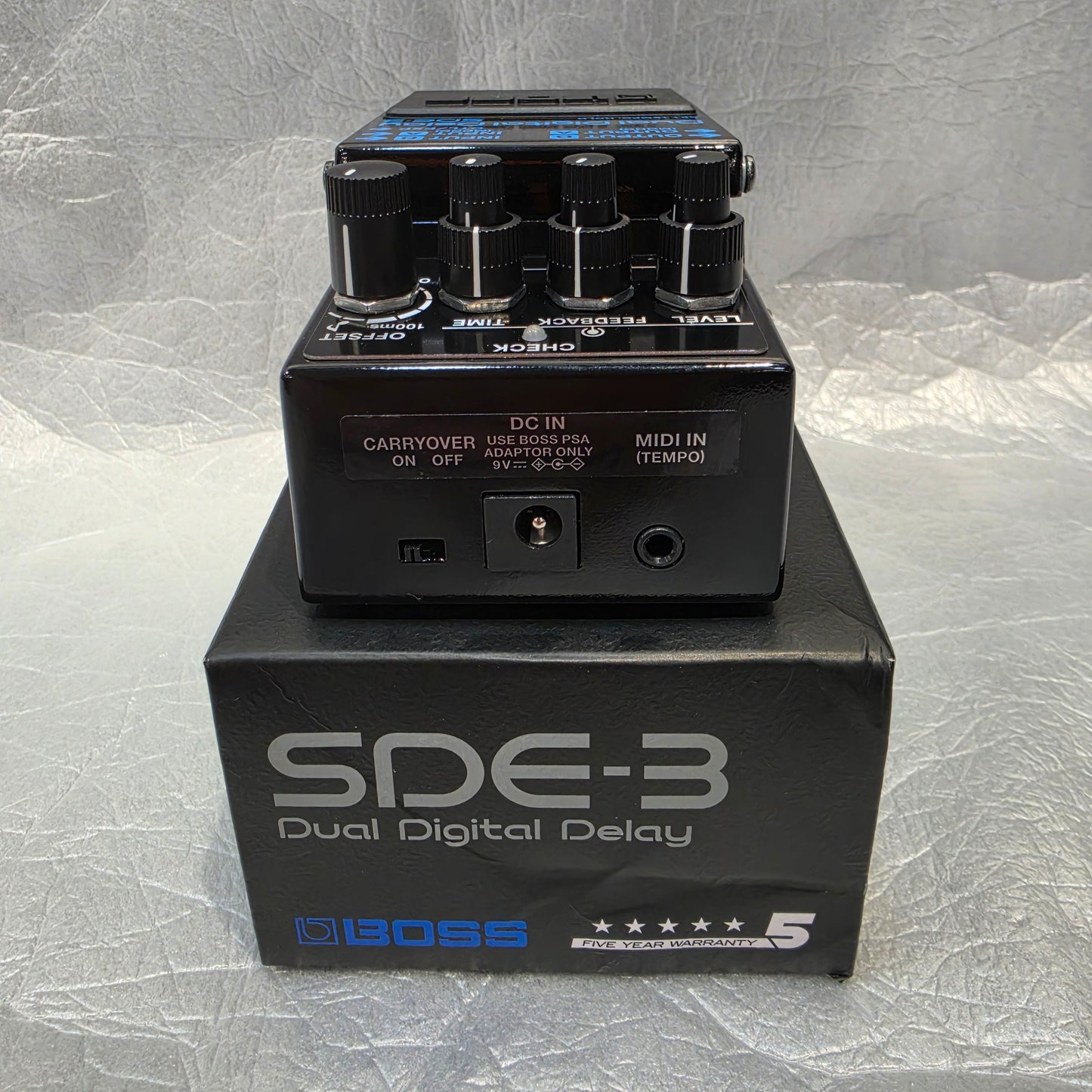 Boss SDE-3 Dual Digital Delay Pedal | B-Stock