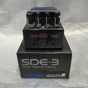 Boss SDE-3 Dual Digital Delay Pedal | B-Stock